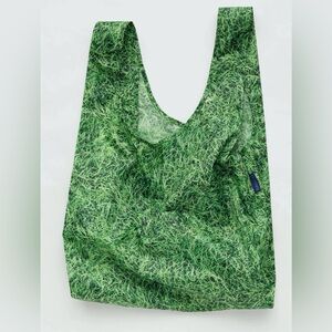 NWOT Baggu Grass Print Standard Bag